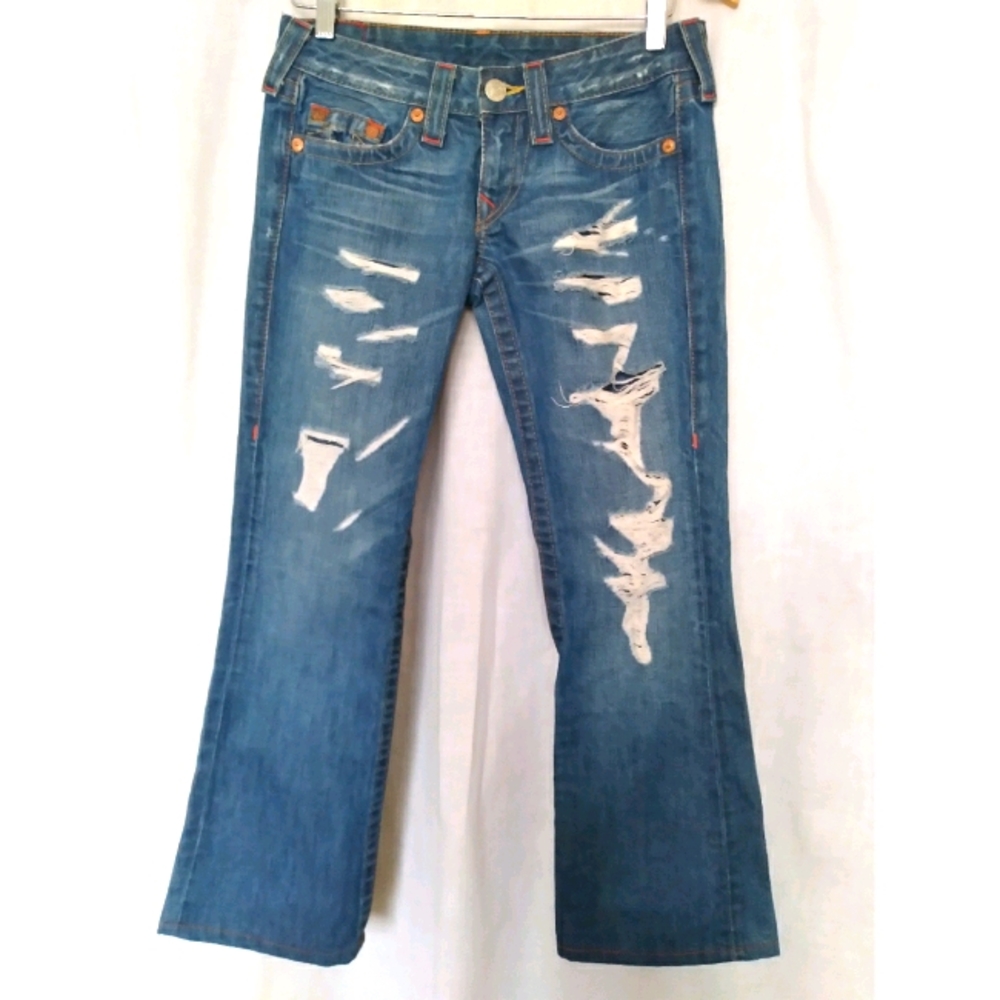True Religion Distressed Jeans